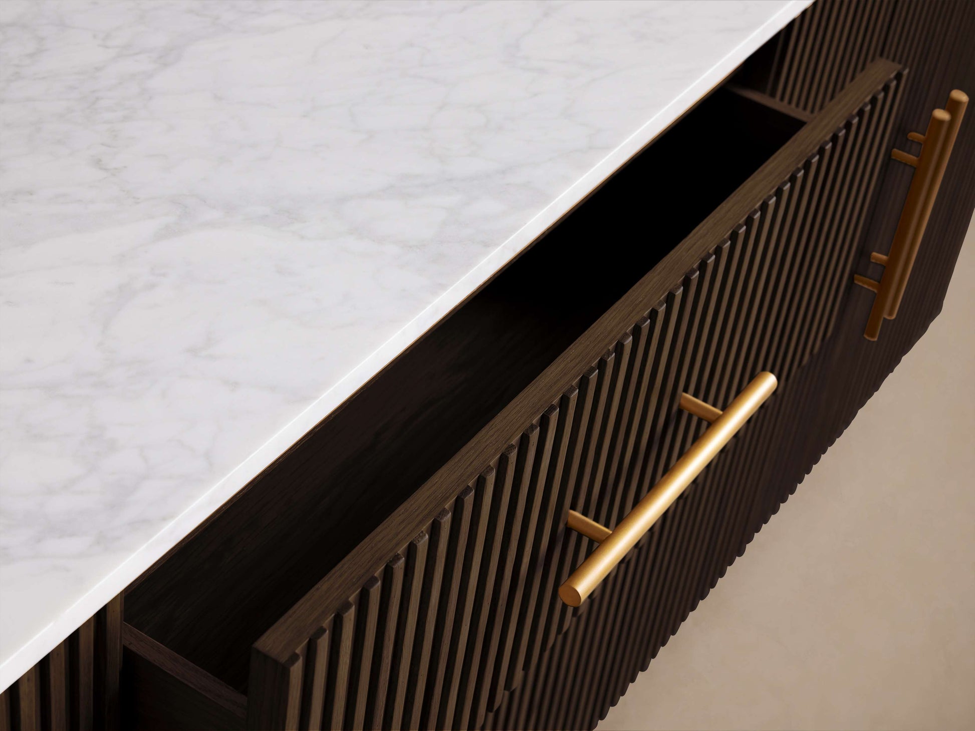 Finnley Plinth Sideboard with Drawers - King Lamps