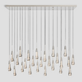 Soltaire Crystal Linear Chandelier 37