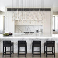 Soltaire Crystal Linear Chandelier 37