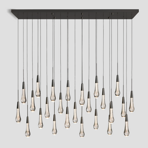 Soltaire Crystal Linear Chandelier 37" 50" 60'' 70" 87" 120''W - King Lamps