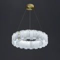 Halos Alabaster Round/Square Chandelier - King Lamps