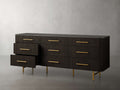 Finnley Nine-Drawer Dresser - King Lamps