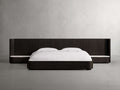 Finnley Extended Headboard Bed - King Lamps