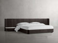 Finnley Extended Headboard Bed - King Lamps
