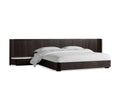 Finnley Extended Headboard Bed - King Lamps