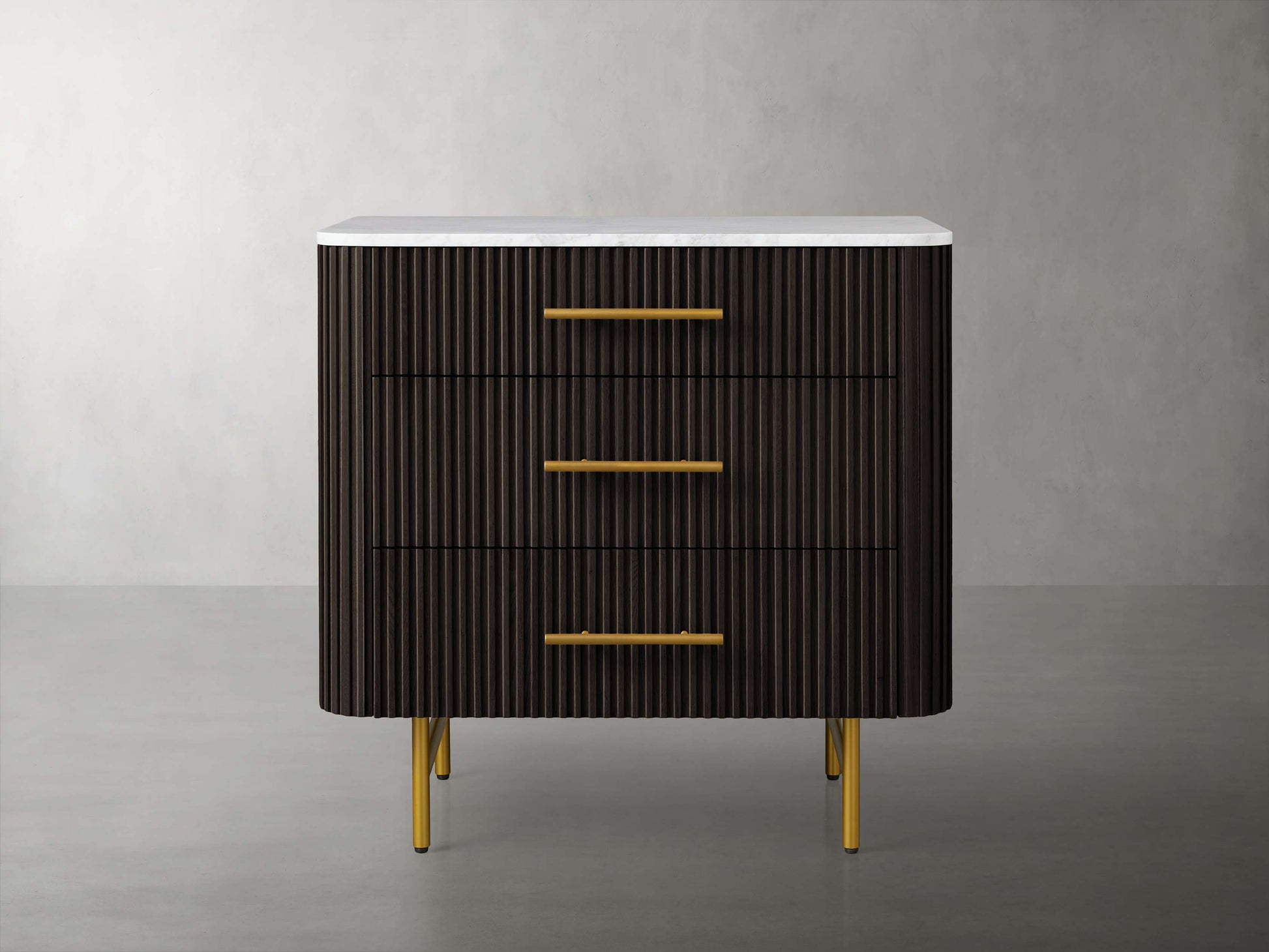 Finnley Three-Drawer Chest - King Lamps