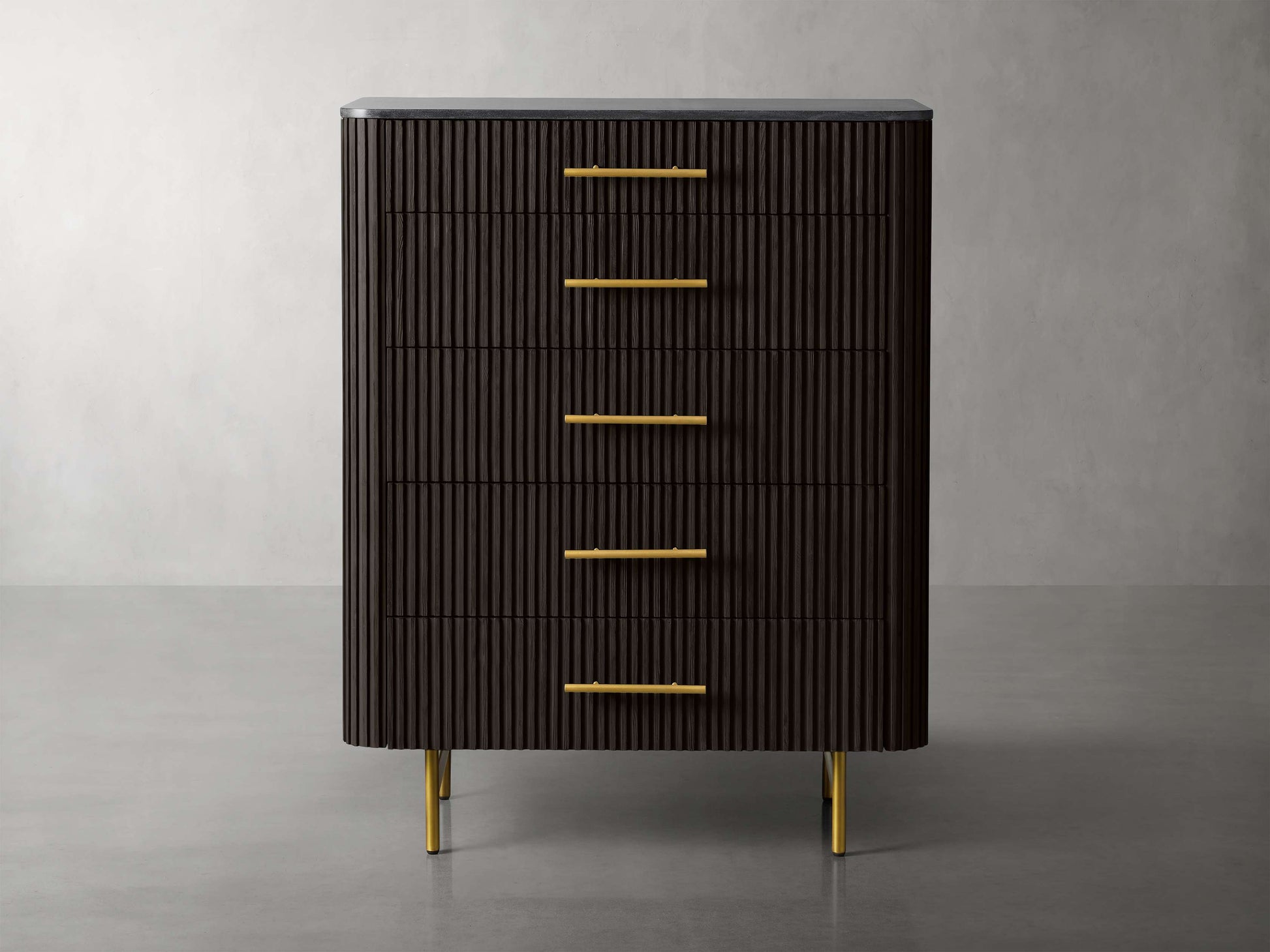 Finnley Five-Drawer Dresser - King Lamps