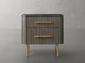 Finnley Closed Nightstand - King Lamps
