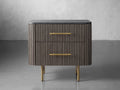 Finnley Closed Nightstand - King Lamps