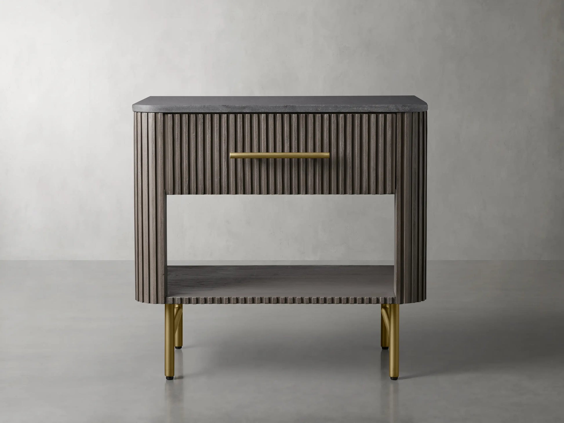 Finnley Open Nightstand - King Lamps