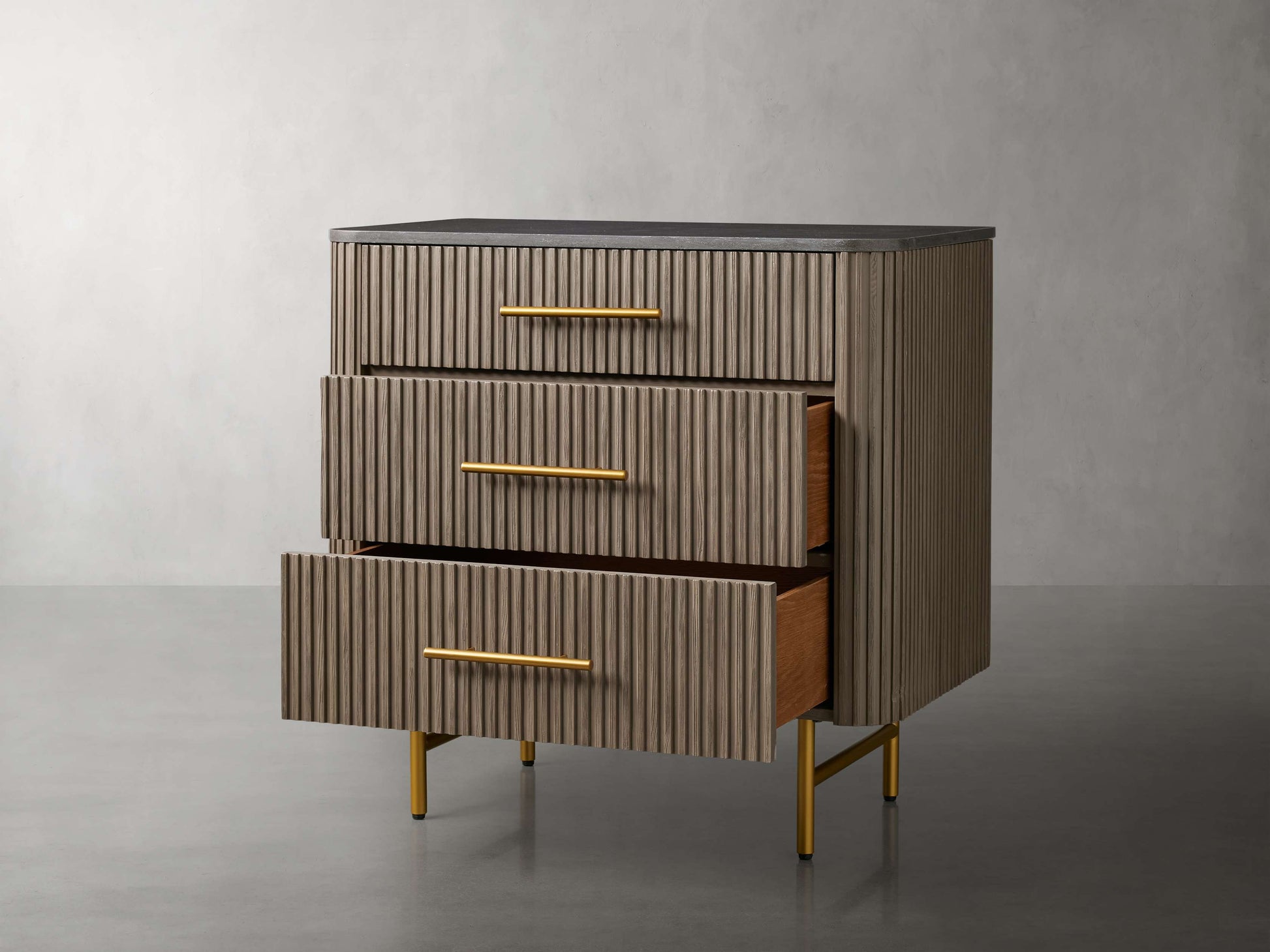Finnley Three-Drawer Chest - King Lamps