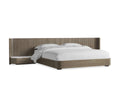 Finnley Extended Headboard Bed - King Lamps