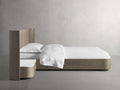 Finnley Extended Headboard Bed - King Lamps