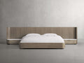 Finnley Extended Headboard Bed - King Lamps