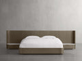 Finnley Extended Headboard Bed - King Lamps