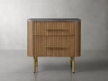 Finnley Closed Nightstand - King Lamps