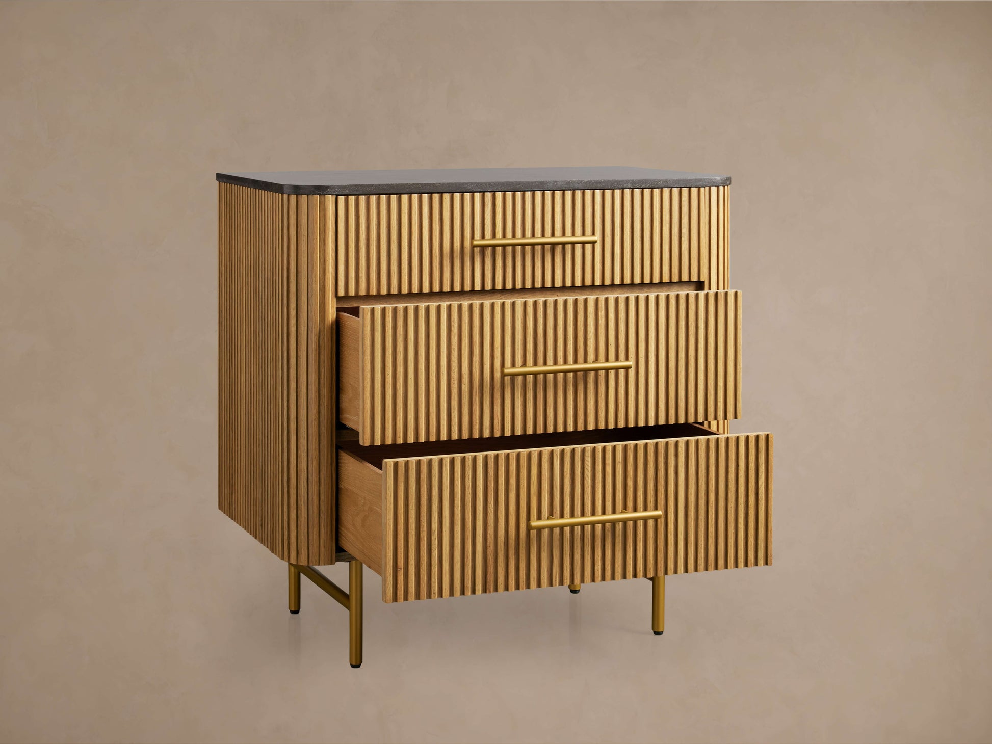 Finnley Three-Drawer Chest - King Lamps