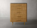 Finnley Five-Drawer Dresser - King Lamps