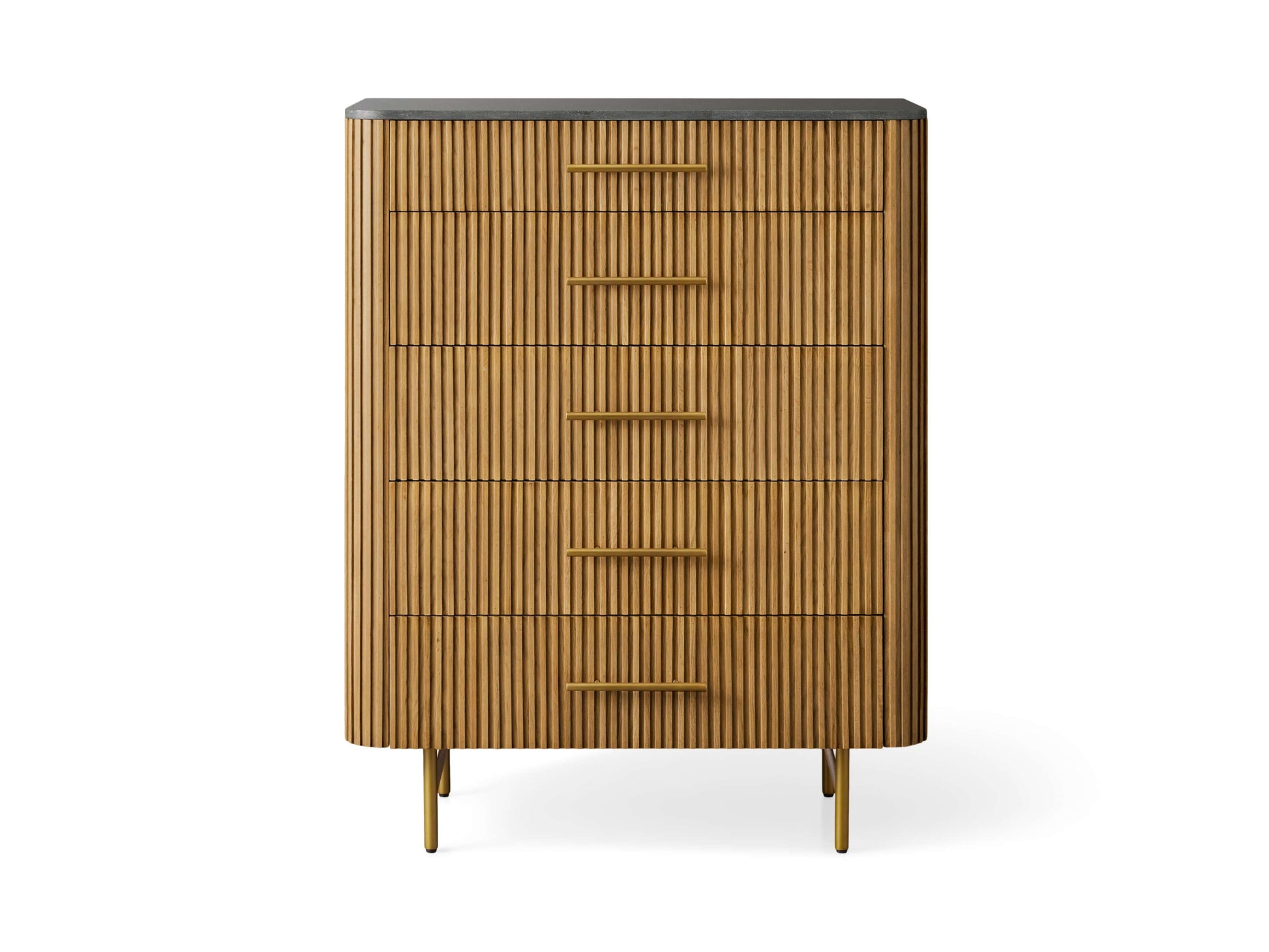 Finnley Five-Drawer Dresser - King Lamps