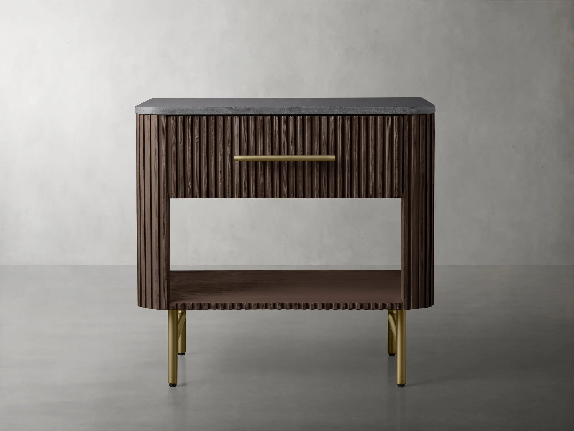 Finnley Open Nightstand - King Lamps