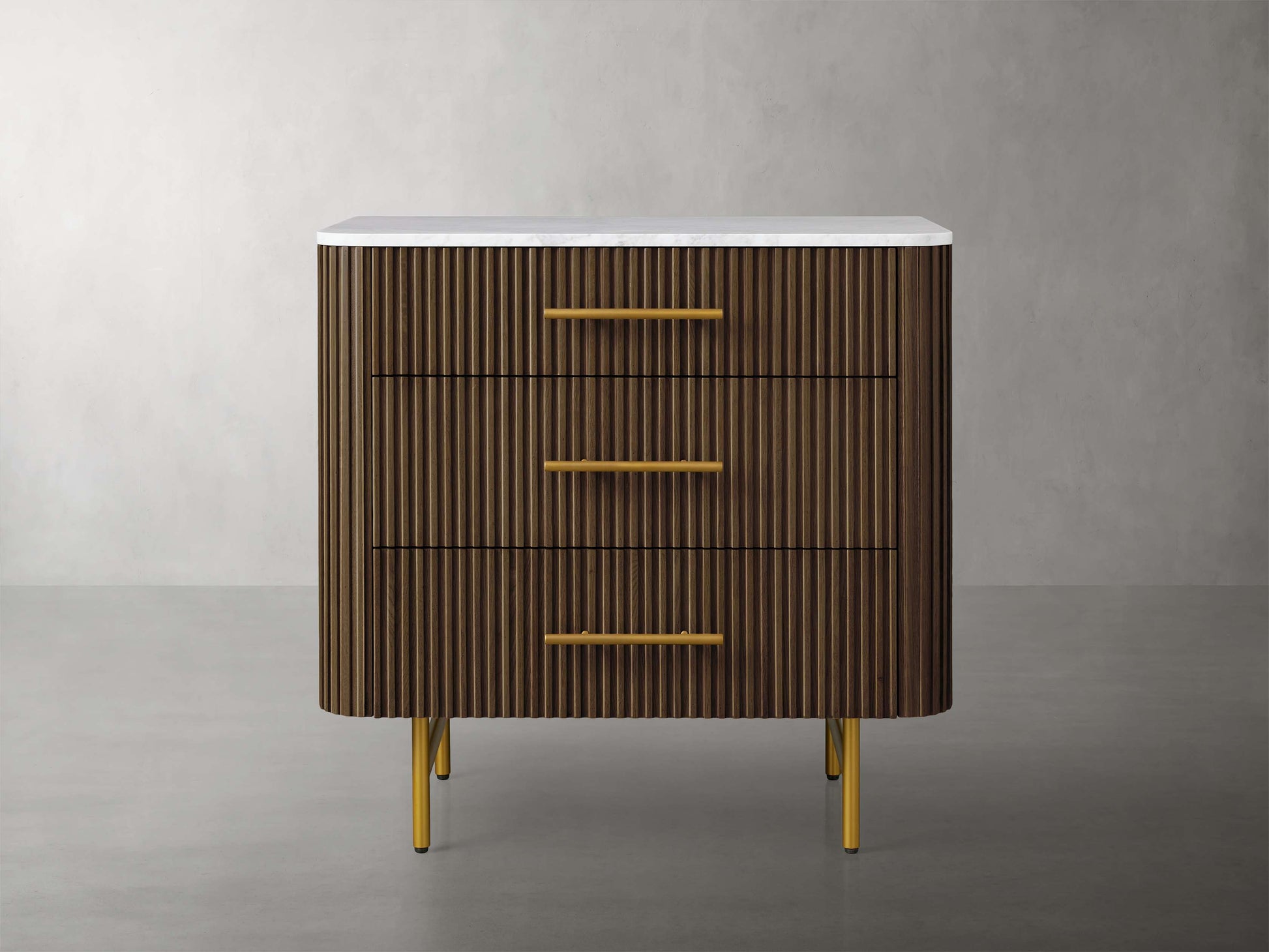 Finnley Three-Drawer Chest - King Lamps