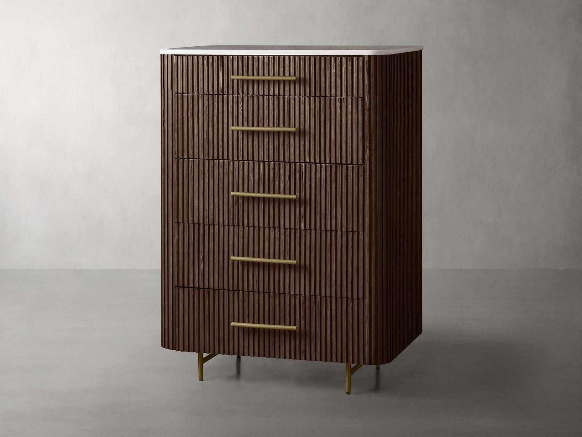 Finnley Five-Drawer Dresser - King Lamps