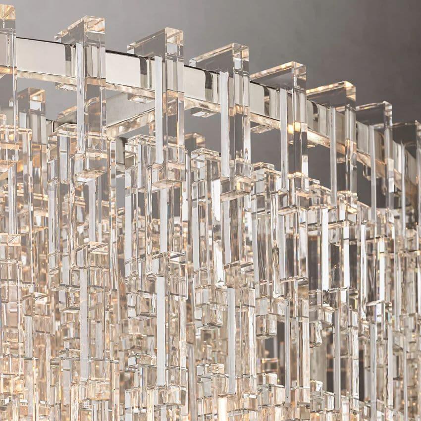 Marigan Multi-Tier Crystal Chain Round Chandelier 60" - King Lamps