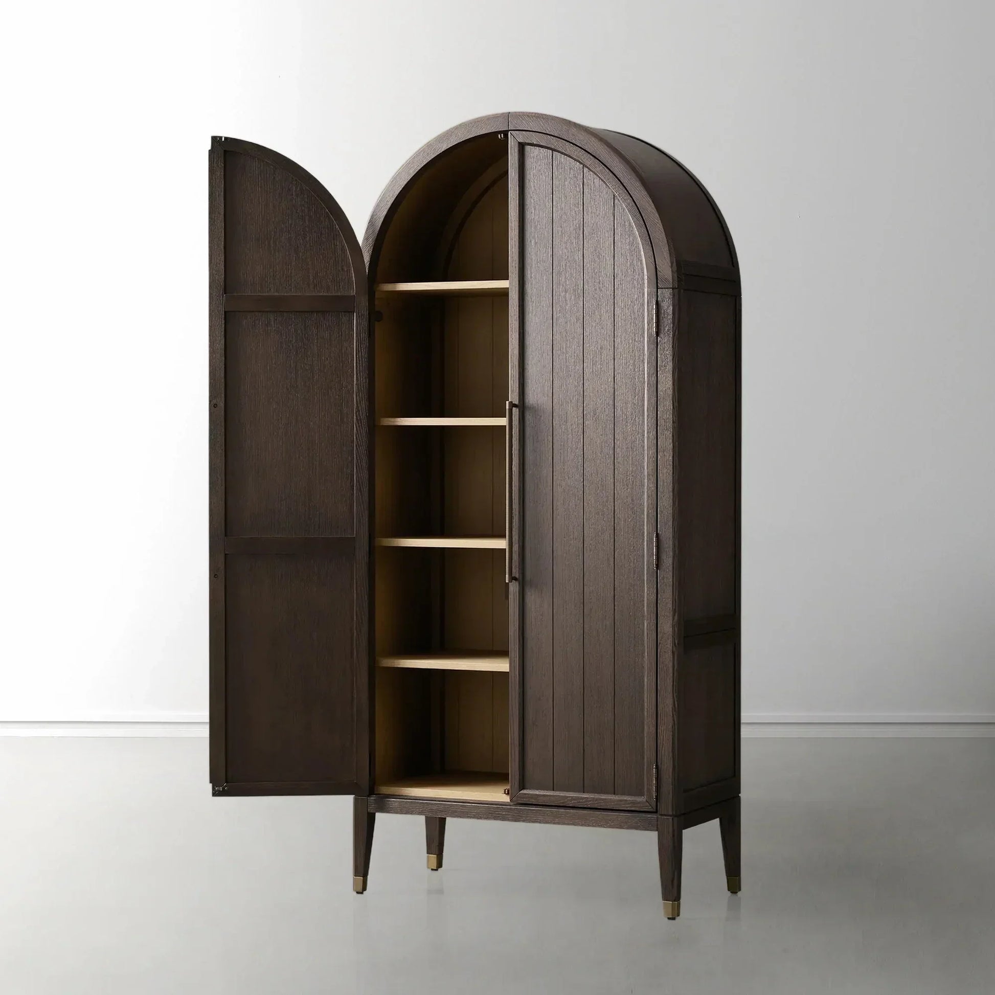 Hattie Accent Cabinet in Oak 36"W 46"W - King Lamps