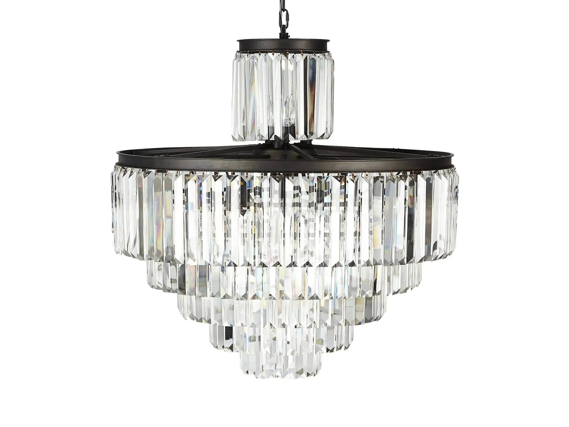 Leyland Crystal Chandelier 22 Light - King Lamps