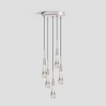 Soltaire Cluster Crystal Pendant 3 Light 5 Light 7Light - King Lamps
