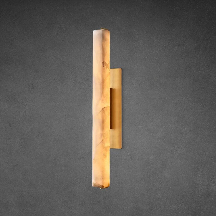 Auduben Alabaster Single Sconce - King Lamps