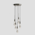Soltaire Cluster Crystal Pendant 3 Light 5 Light 7Light - King Lamps
