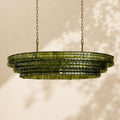 Amor Ghiaccio Glass Oval Chandelier 54