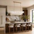 Amor Ghiaccio Glass Oval Chandelier 54
