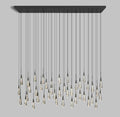 Soltaire Crystal Linear Chandelier 37