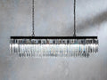Leyland Tiered Rectangular Crystal Chandelier - King Lamps