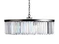 Leyland Crystal Round Chandelier - King Lamps