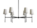 Rhodes Round Chandelier 4/6 Light - King Lamps