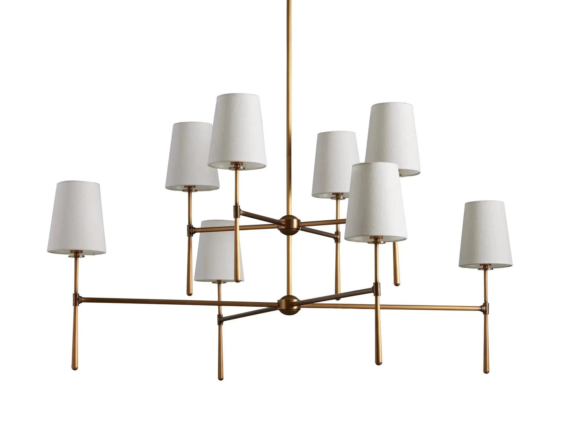 Rhodes 2-Tier Round Chandelier - King Lamps