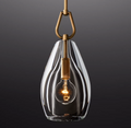 Botanist Flute Crystal Pendant 6'' 8'' 9'' - King Lamps