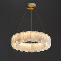 Halos Alabaster Round/Square Chandelier - King Lamps