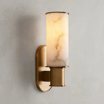 Harlin Alabaster Wall Sconce - King Lamps