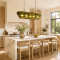 Amor Ghiaccio Glass Oval Chandelier 54