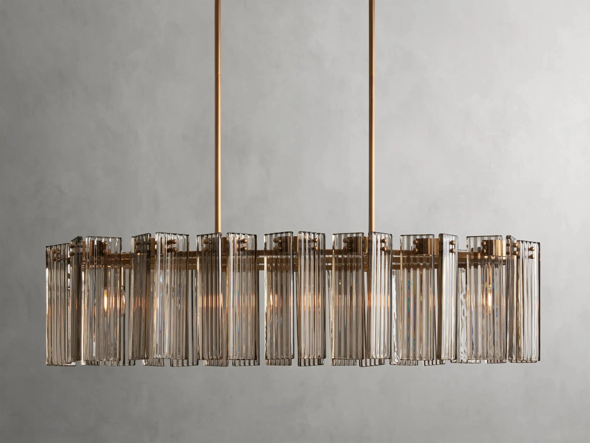Delsie Oval 51" 63'' 72'' Chandelier - King Lamps