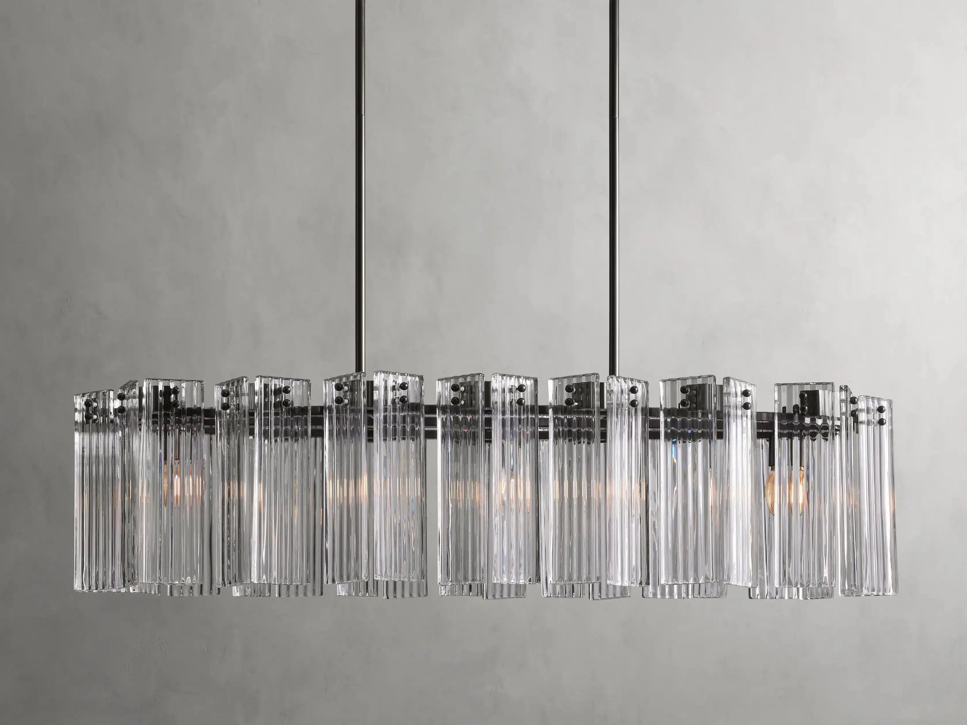Delsie Oval 51" 63'' 72'' Chandelier - King Lamps
