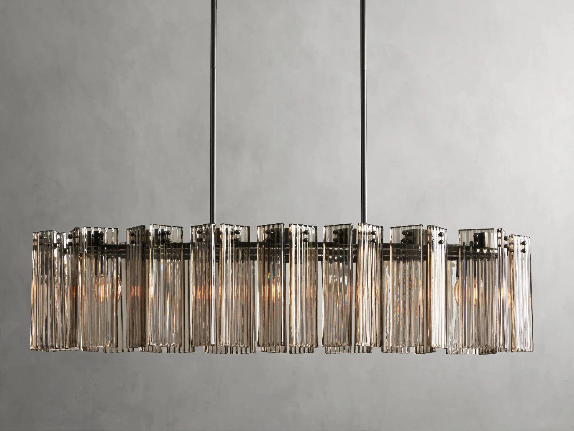 Delsie Oval 51" 63'' 72'' Chandelier - King Lamps