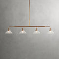 Art Glass Therona Linear Chandelier-King Lamps