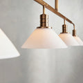 Art Glass Therona Linear Chandelier-King Lamps