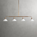 Art Glass Therona Linear Chandelier-King Lamps