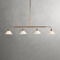 Art Glass Therona Linear Chandelier-King Lamps